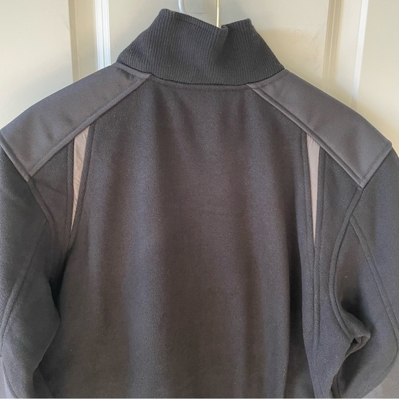 Motorfist Rogue Black Fleece Jacket Size Medium - Picture 10 of 11